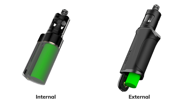 Batteria interna vs. batteria esterna