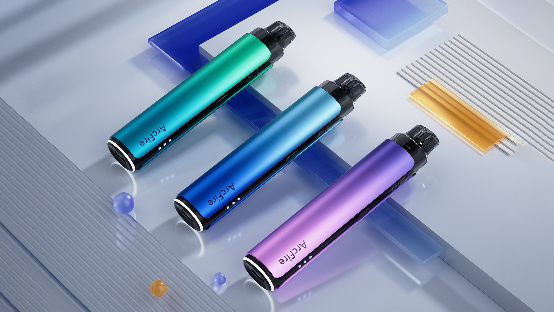 Innokin ArcFire ricaricabile sigaretta elettronica in più colori, evidenziando le opzioni di vaping a prezzi accessibili.