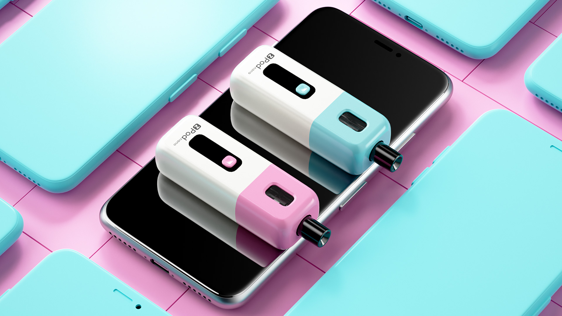 sigaretta elettronica Innokin Z Pod Nano sigaretta elettronica su smartphone