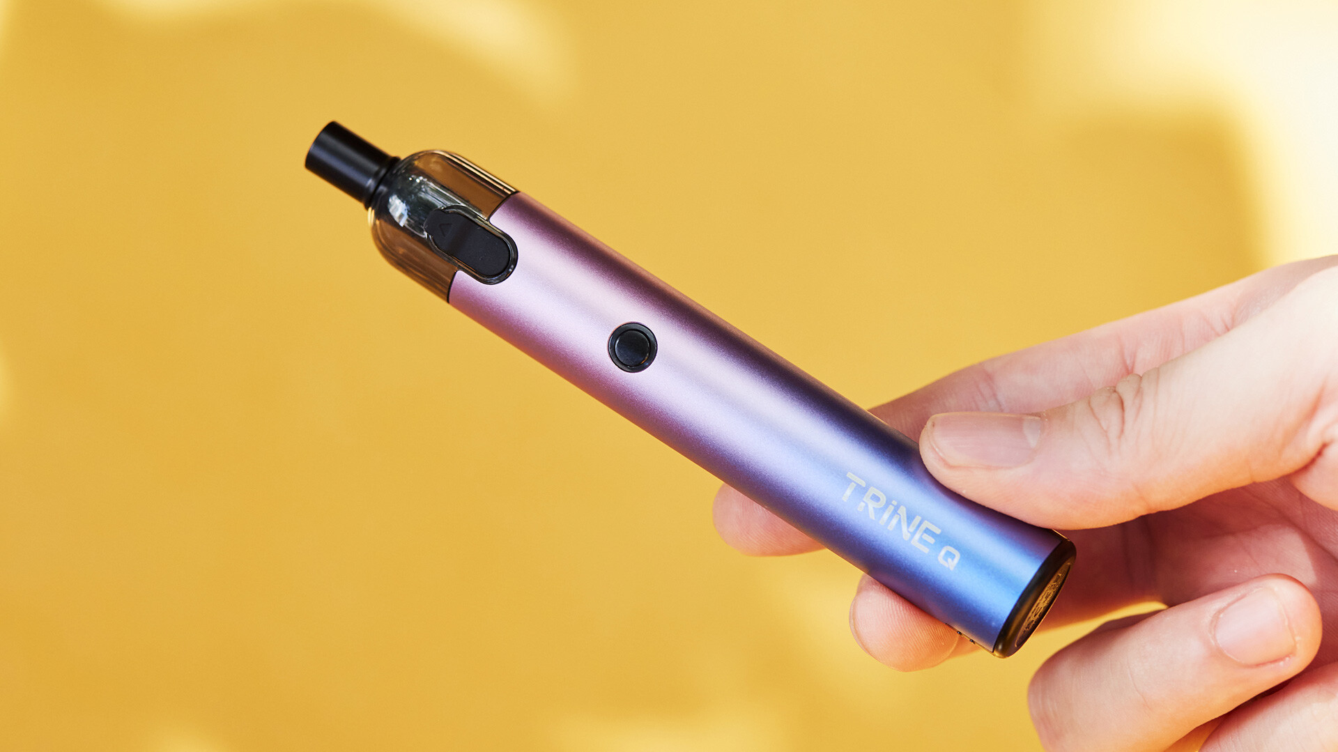 trine-qTop MTL sigaretta elettronica pen starter kit: Innokin Trine Q con design riciclabile