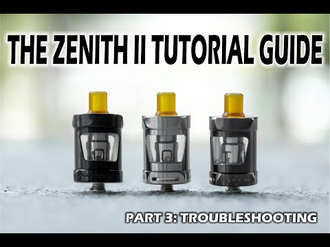 Innokin/Serie Platform Zenith II Video guida - Parte 3 - Risoluzione dei problemi